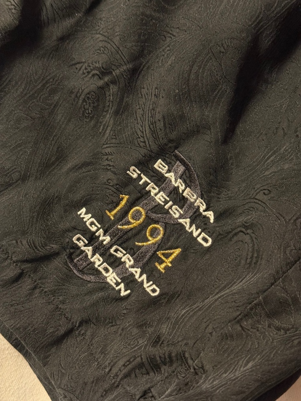 Rare 1994 Barbra Streisand MGM Grand Silk Boxers Medium VTG